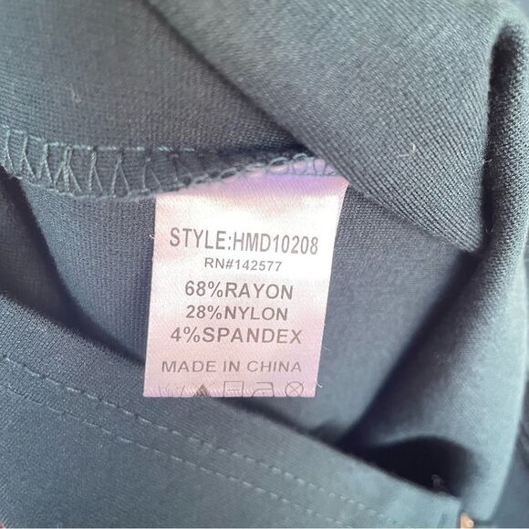 Haute Monde Green Bodycon Mini Dress with Front Zipper Size Large - Picture 7 of 9